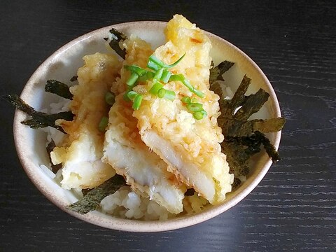 お惣菜活用！あなご天丼